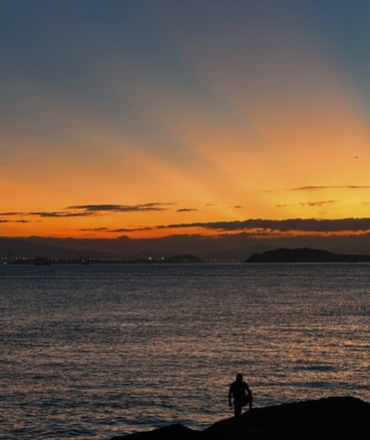 夕陽露台